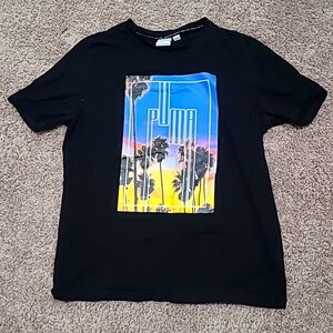 Puma Male Black T- Shirt